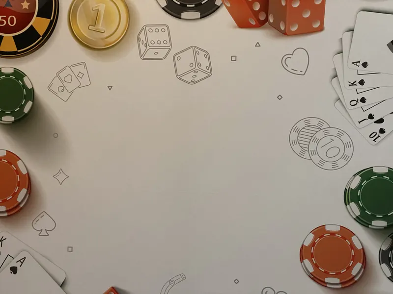 Casino Chips photo booth backdrop